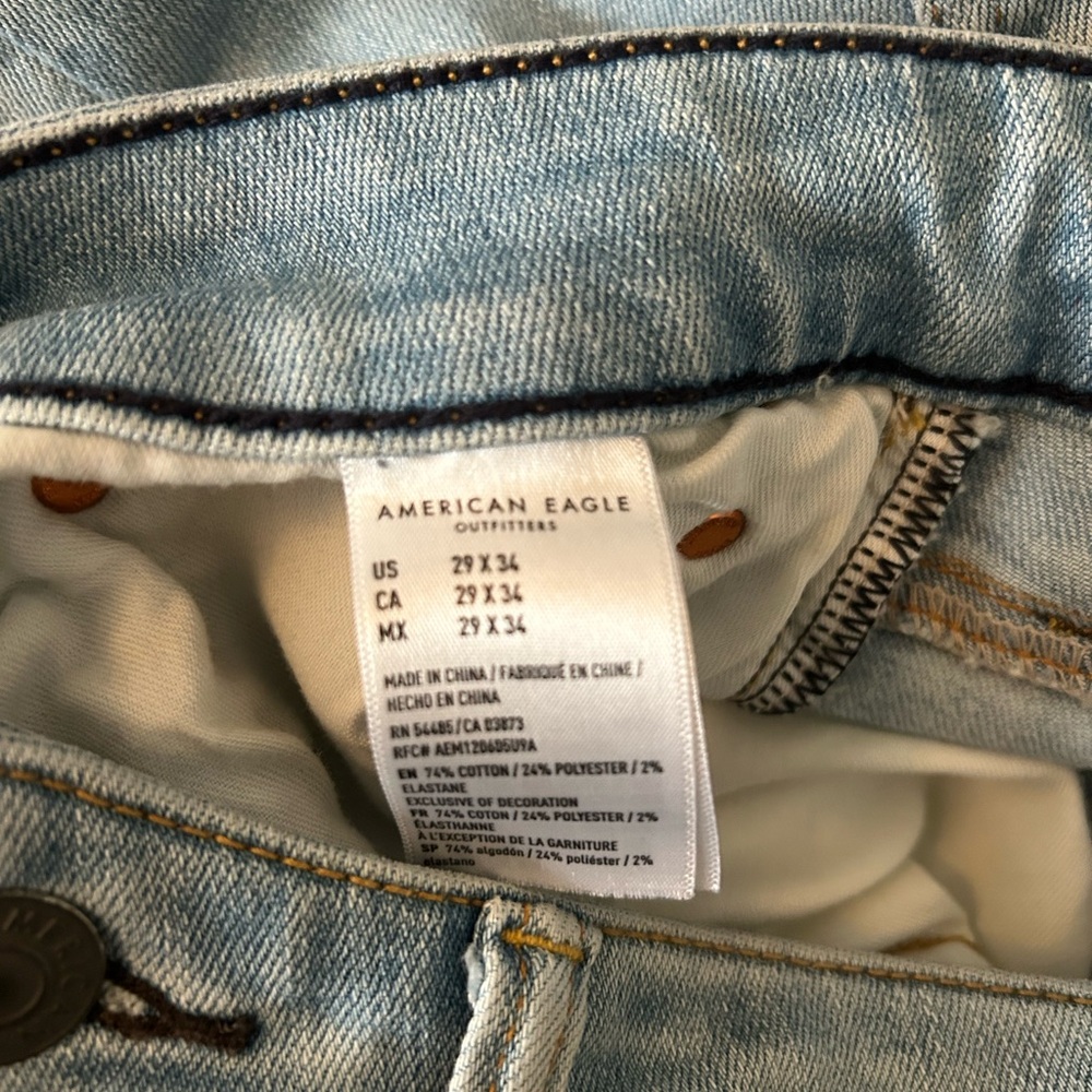 AE  Men’s EUC Athletic Skinny Sz. 29/34 - Picture 8 of 8